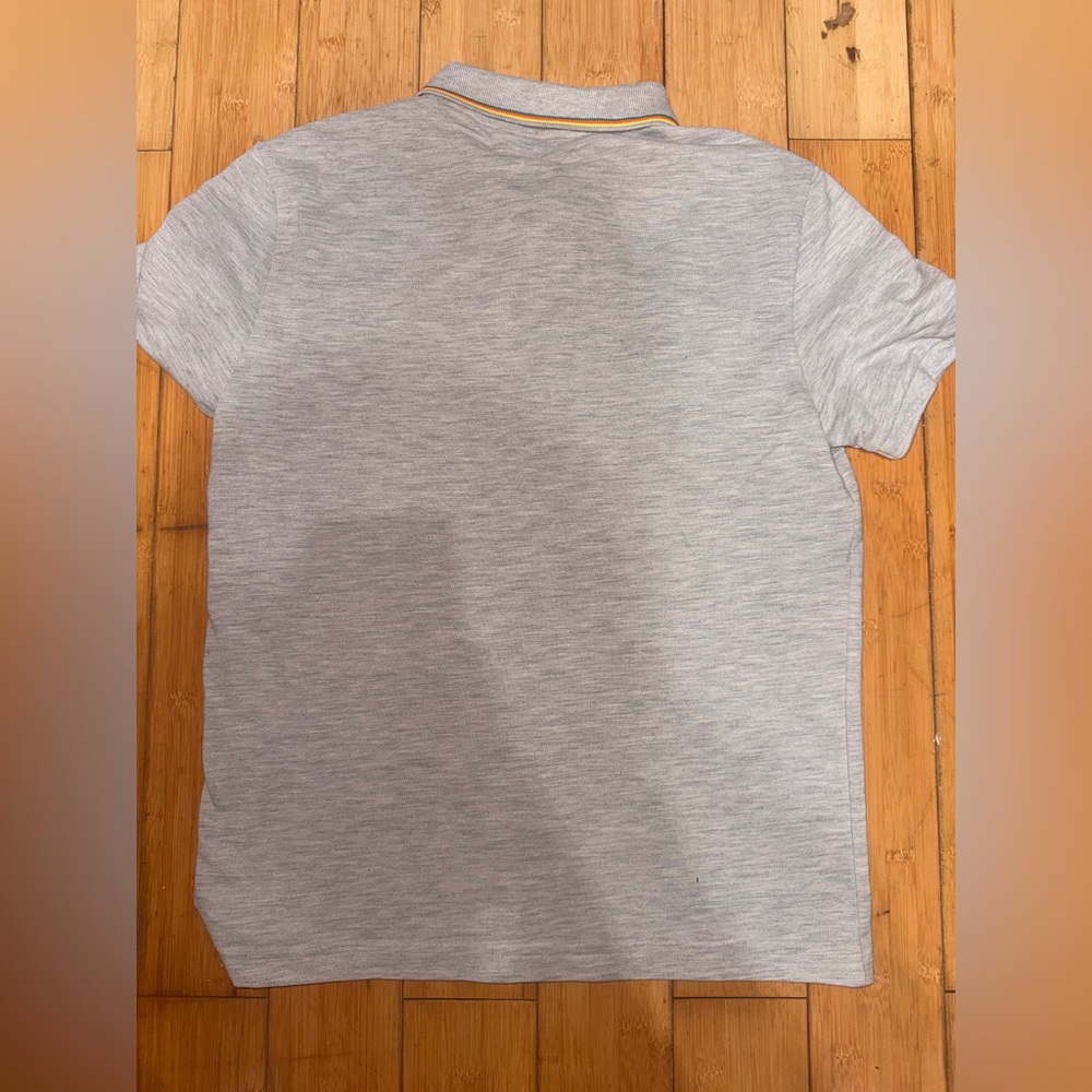Original Penguin Gray Polo with Yellow Accents - Picture 3 of 3